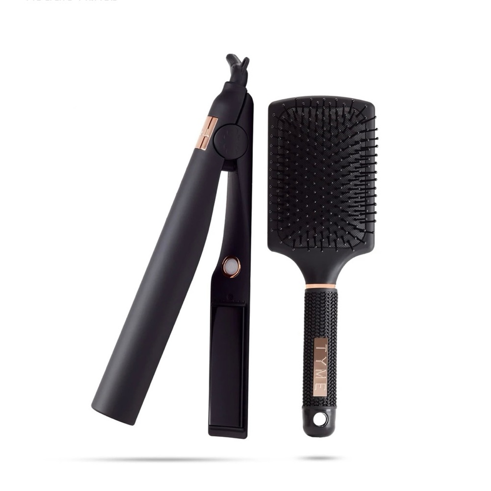 TYME Iron Pro: Obsidian + FREE Obsidian Paddle Brush
